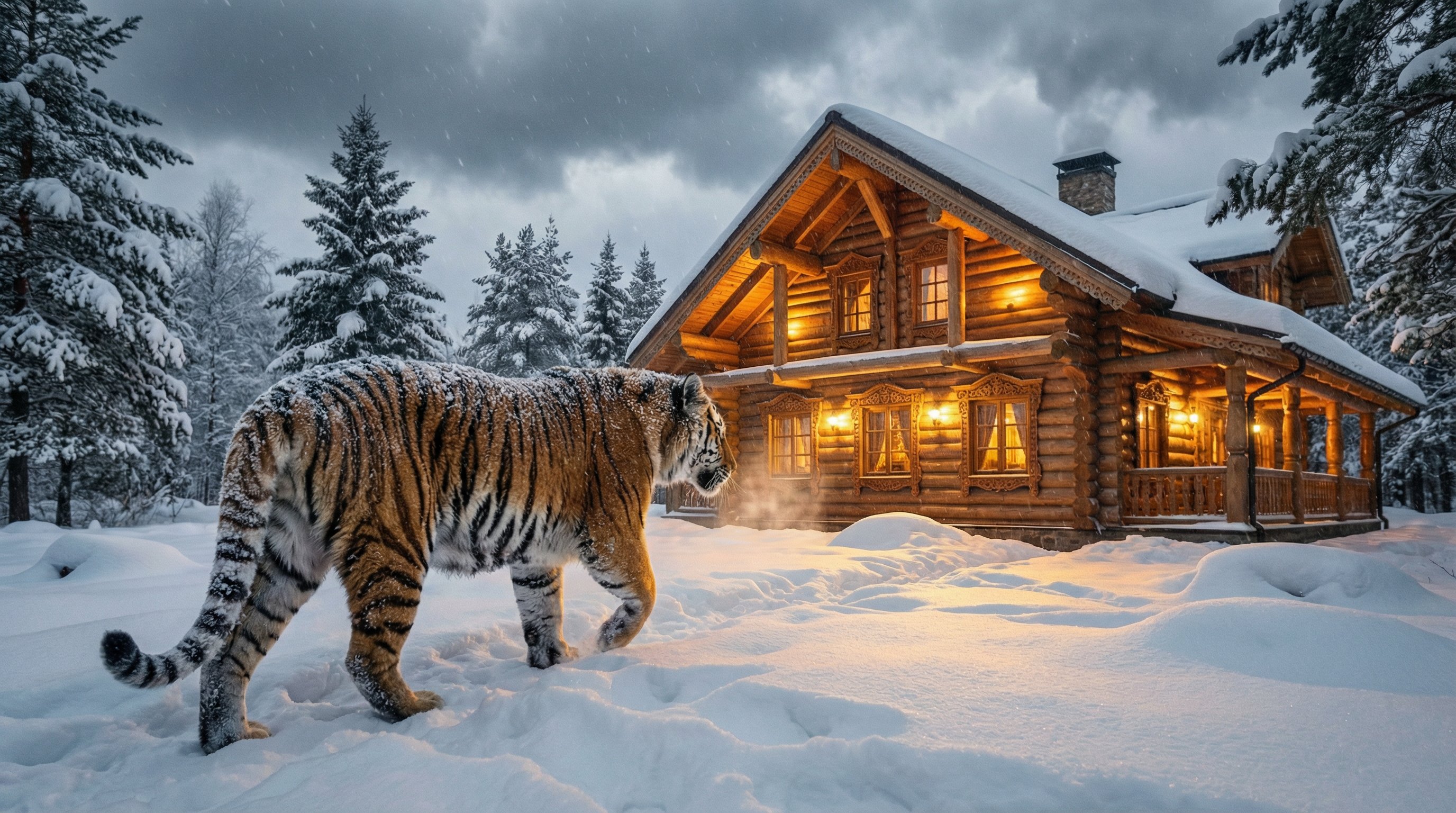 东北虎栖息地探秘 - 丛林之王纪录片视频