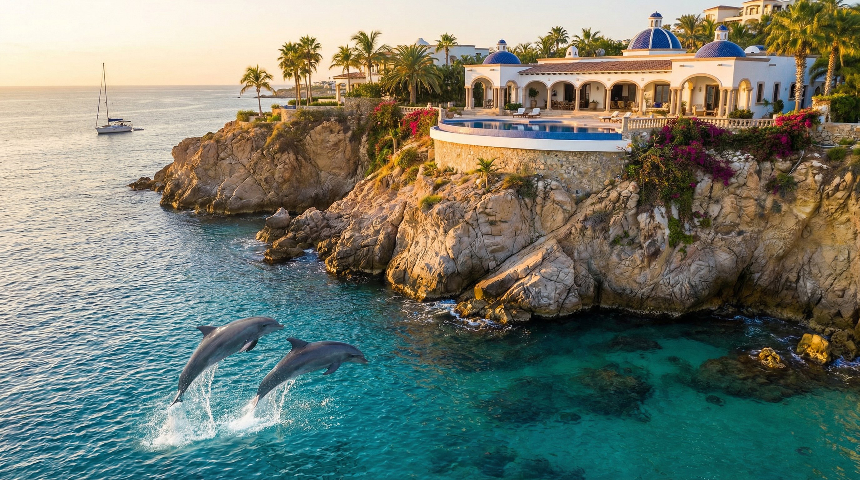 海豚跃出水面海洋精灵视频 - 芒果视频精选